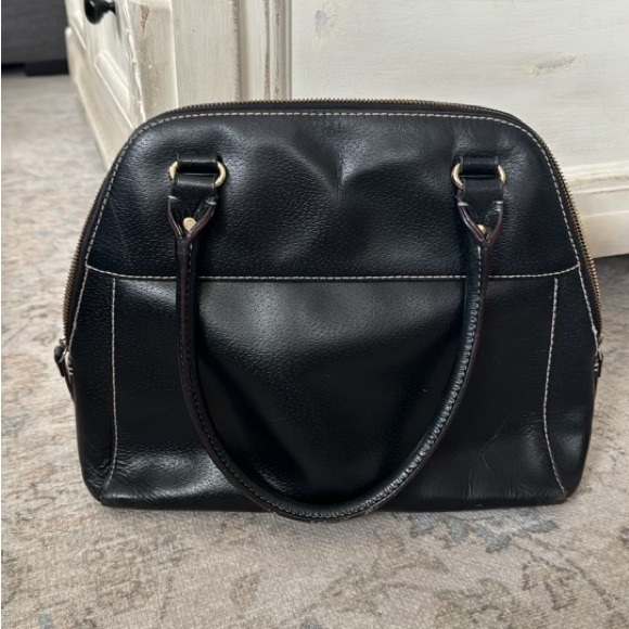 Kate Spade ♠️ Wellesley Maeda Black Leather Satchel - Picture 2 of 9
